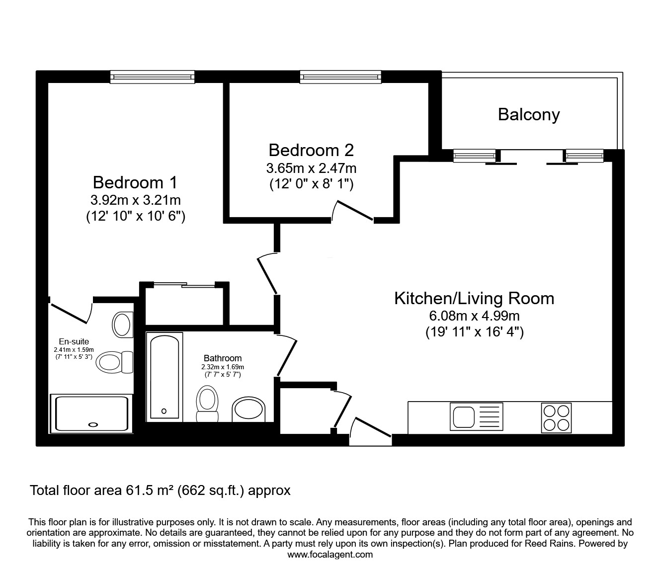 Apartment 17, 2, Munday Street, Manchester floorplan