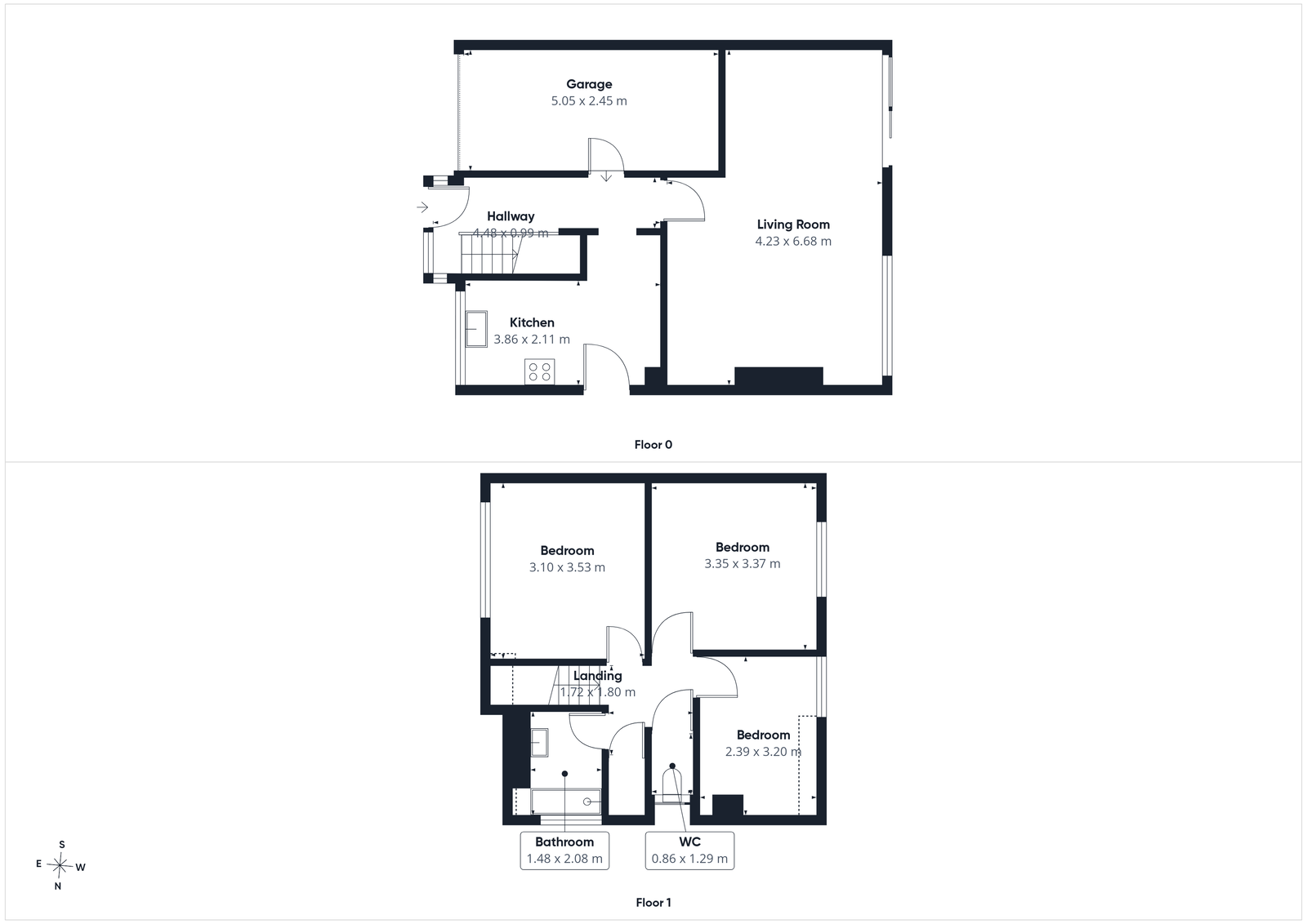 21, Dean Crescent, Cinderford floorplan