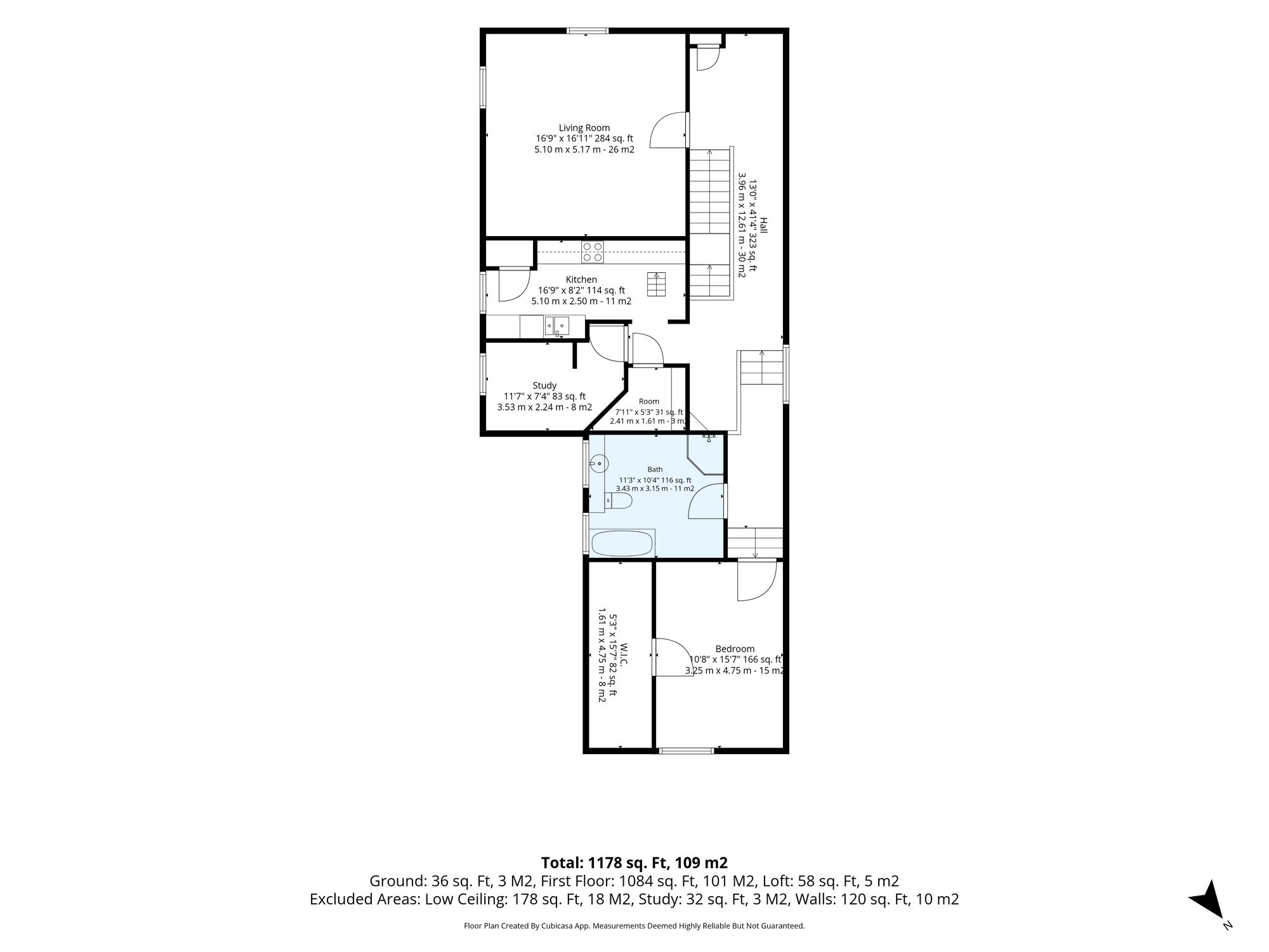 26c Castle Terrace, Berwick-Upon-Tweed floorplan