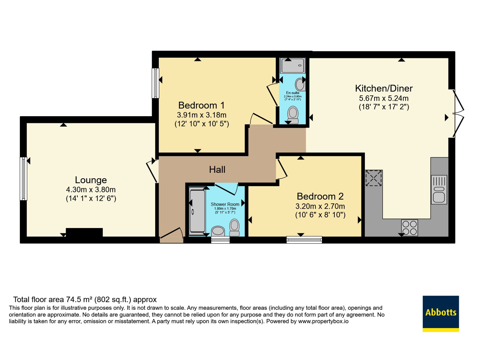 Lowlands,, Fambridge Road, Essex floorplan