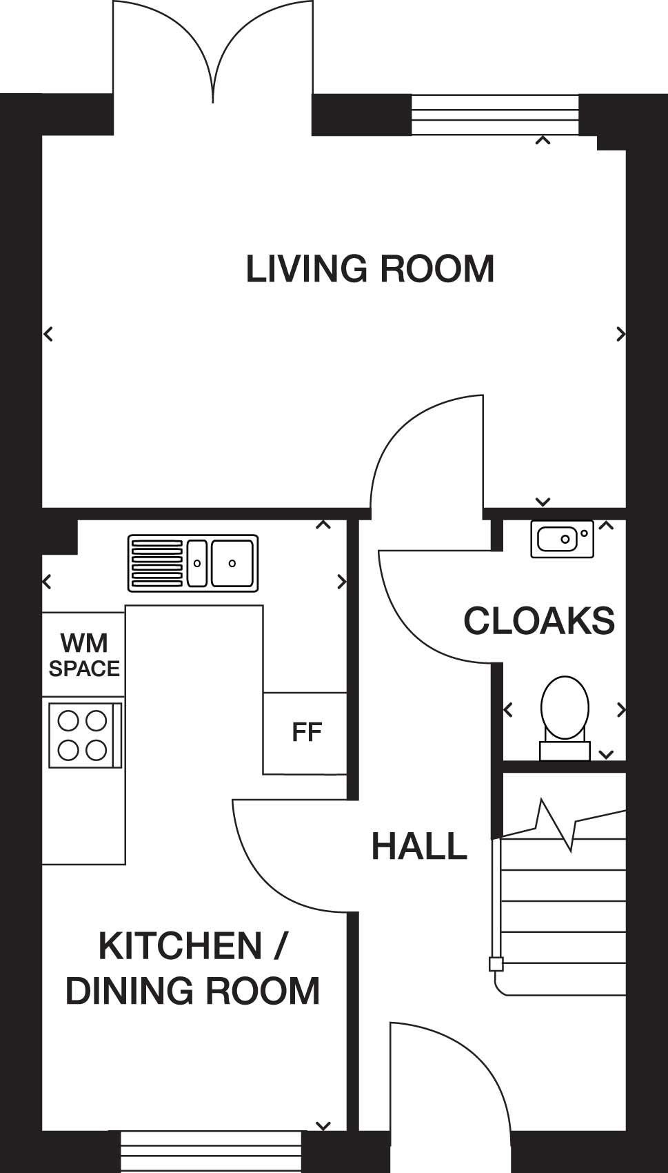 13 Gainsborough, Hawker Way, Winkleigh  floorplan