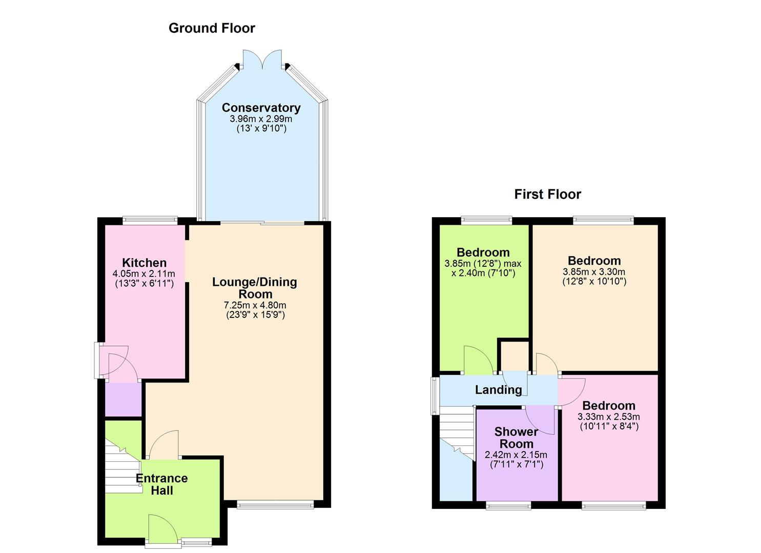 12, Torridon Way, Hinckley floorplan