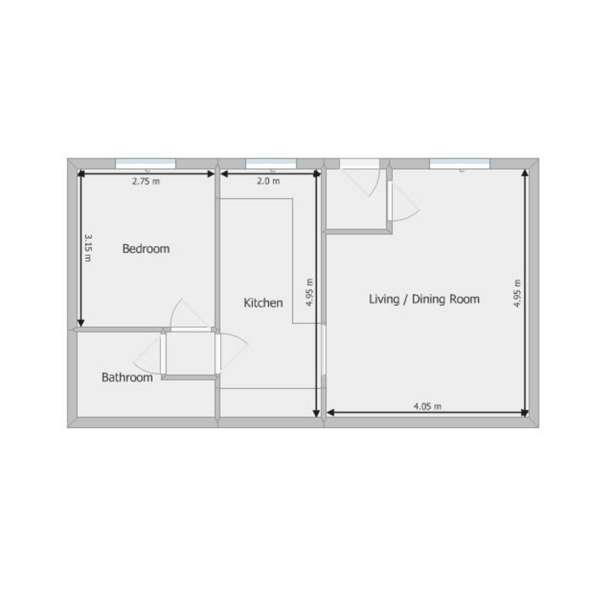The Gatehouse, Croft Hill, Bedale floorplan