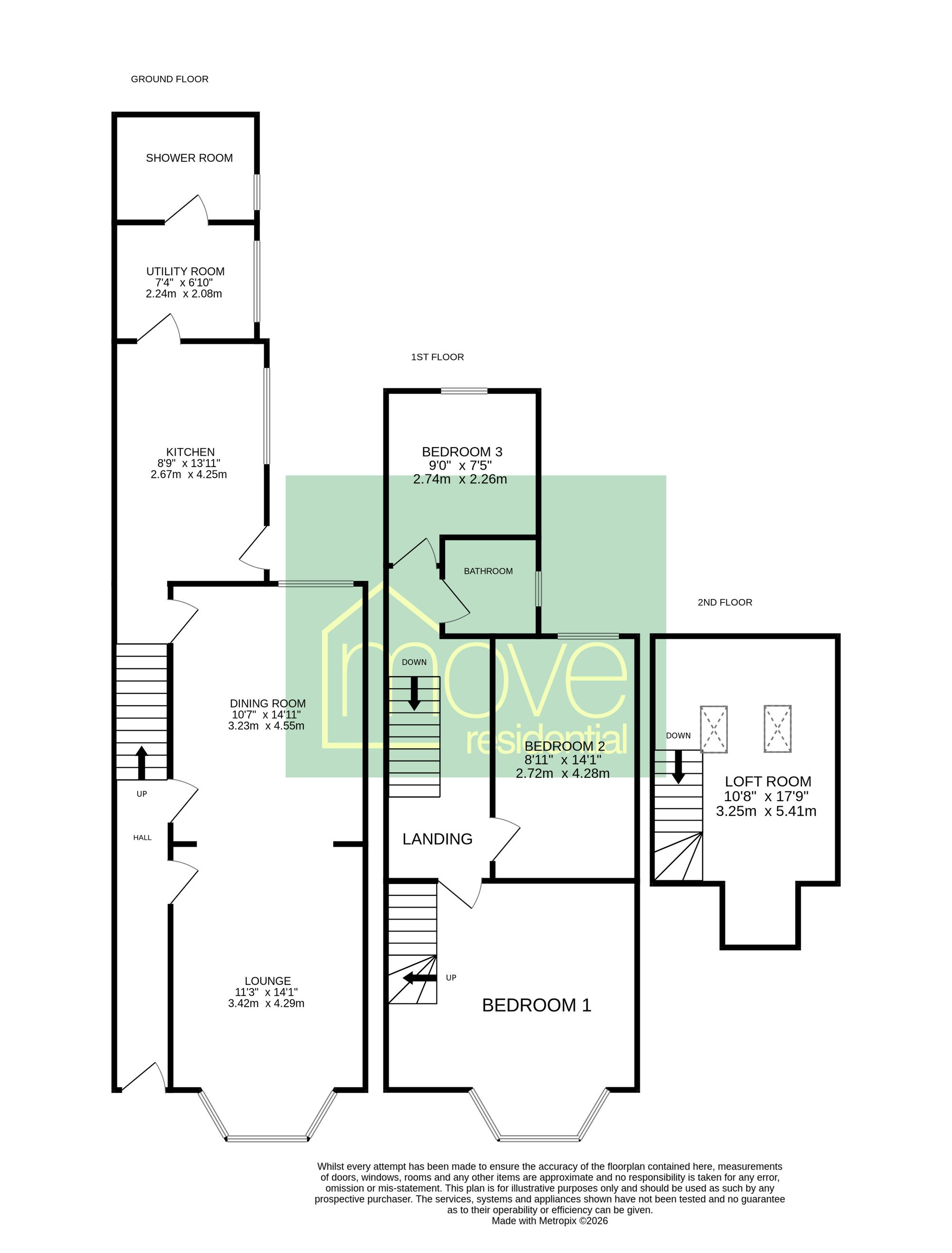 69 Shamrock Road, Birkenhead floorplan