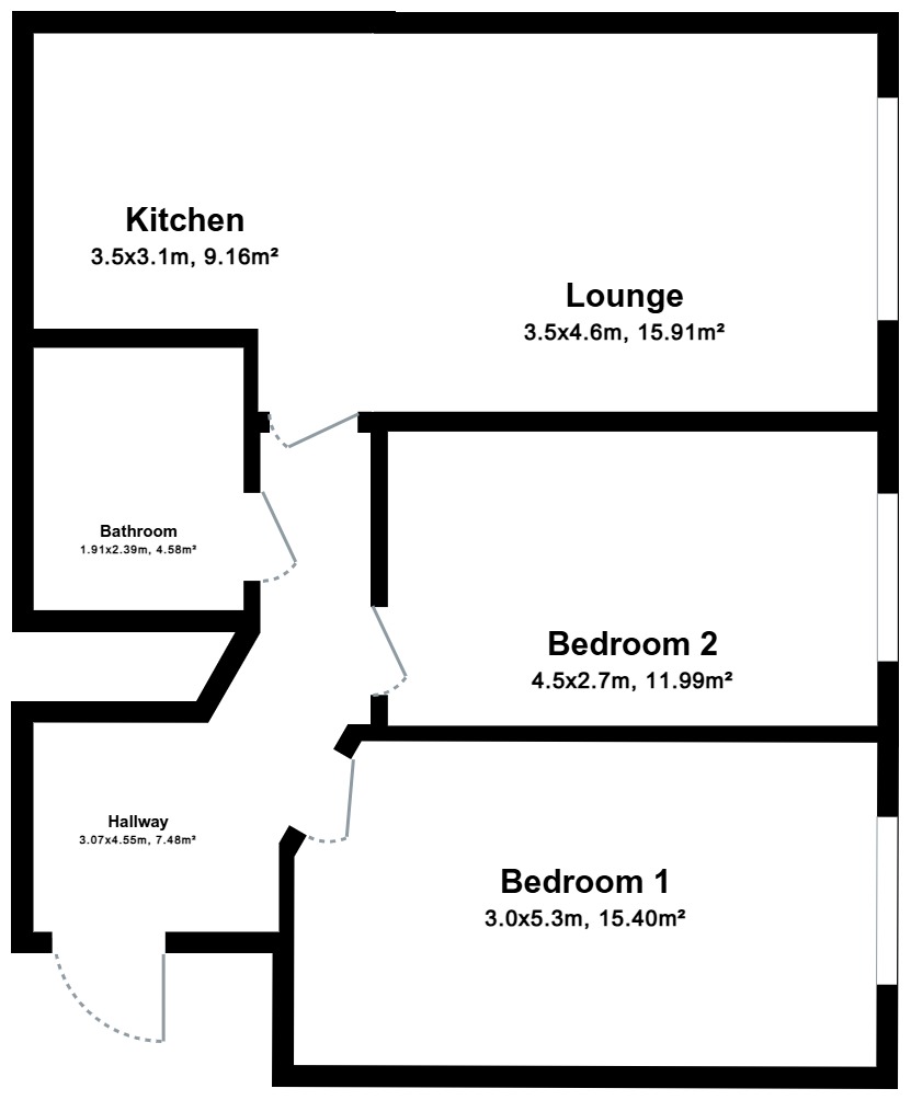 114 , The Sidings, Crown Station Place, Liverpool floorplan