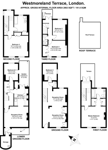 18, Westmoreland Terrace, Westminster floorplan