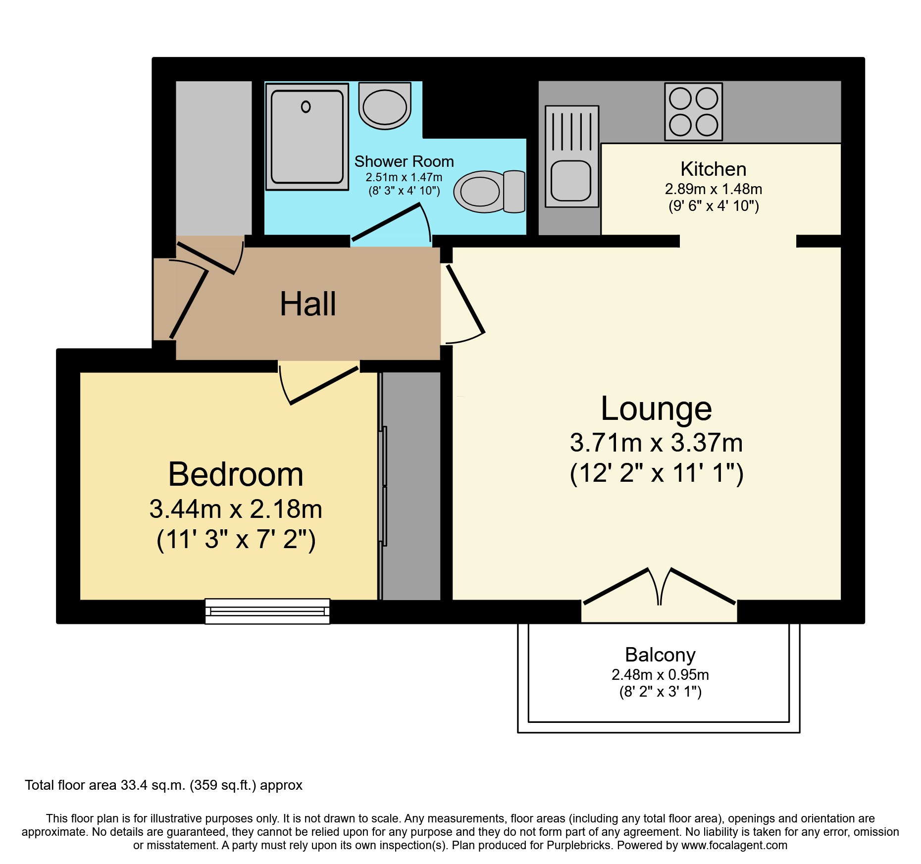 7 Oriel Lodge, Oriel Road, Bootle floorplan
