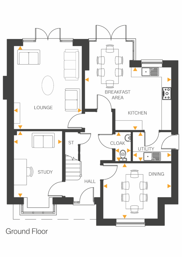 45, Westwood Heath Road, Burton Green, Kenilworth floorplan
