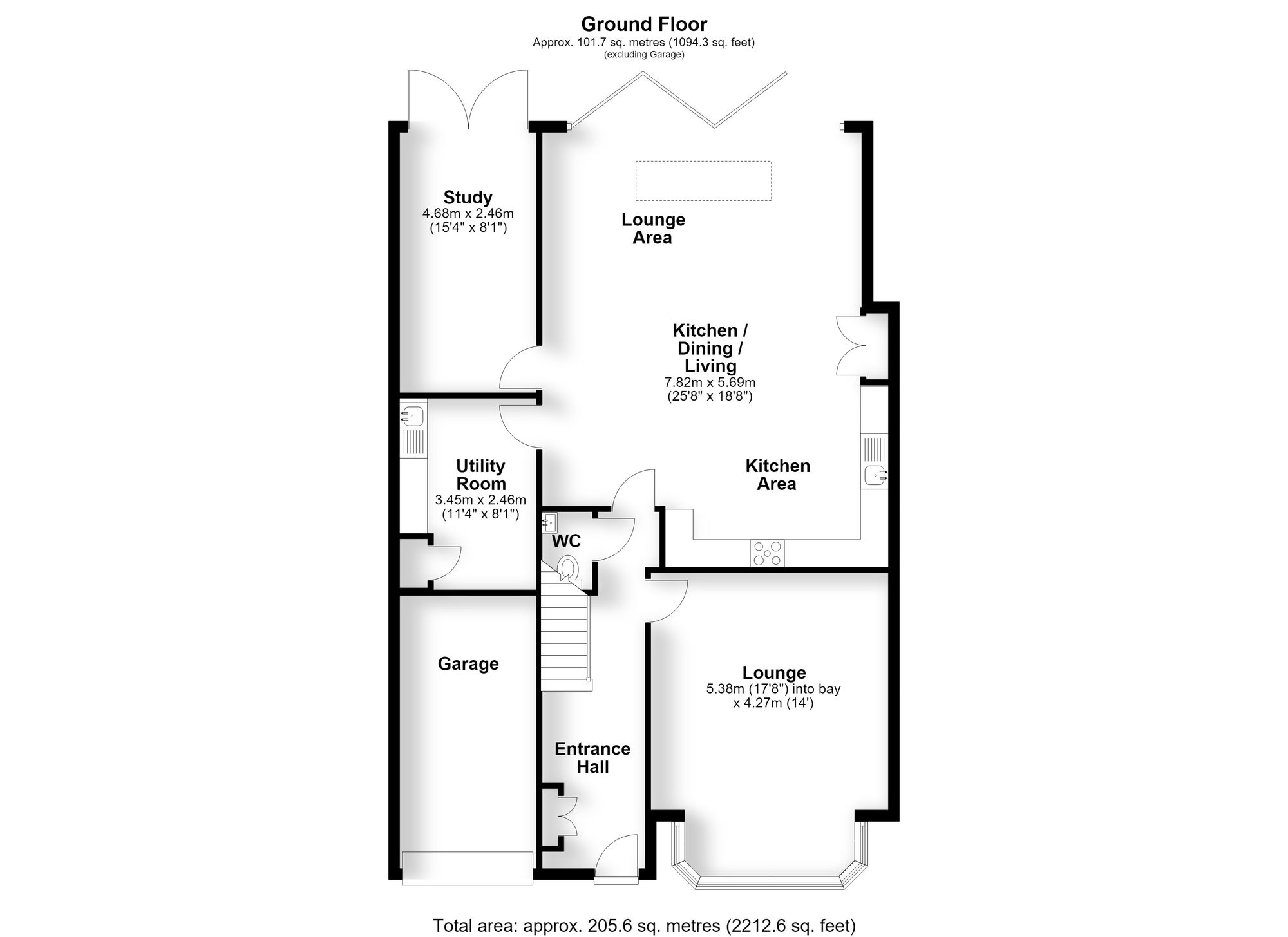 47 Shirley Avenue, Croydon floorplan