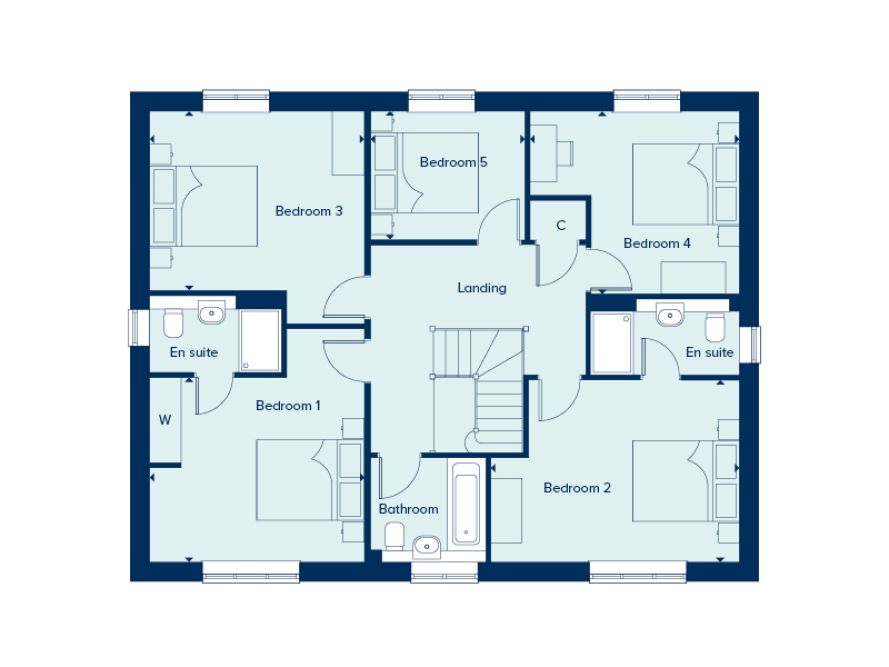 279, Ackender Hill Sales Suite, Alton floorplan