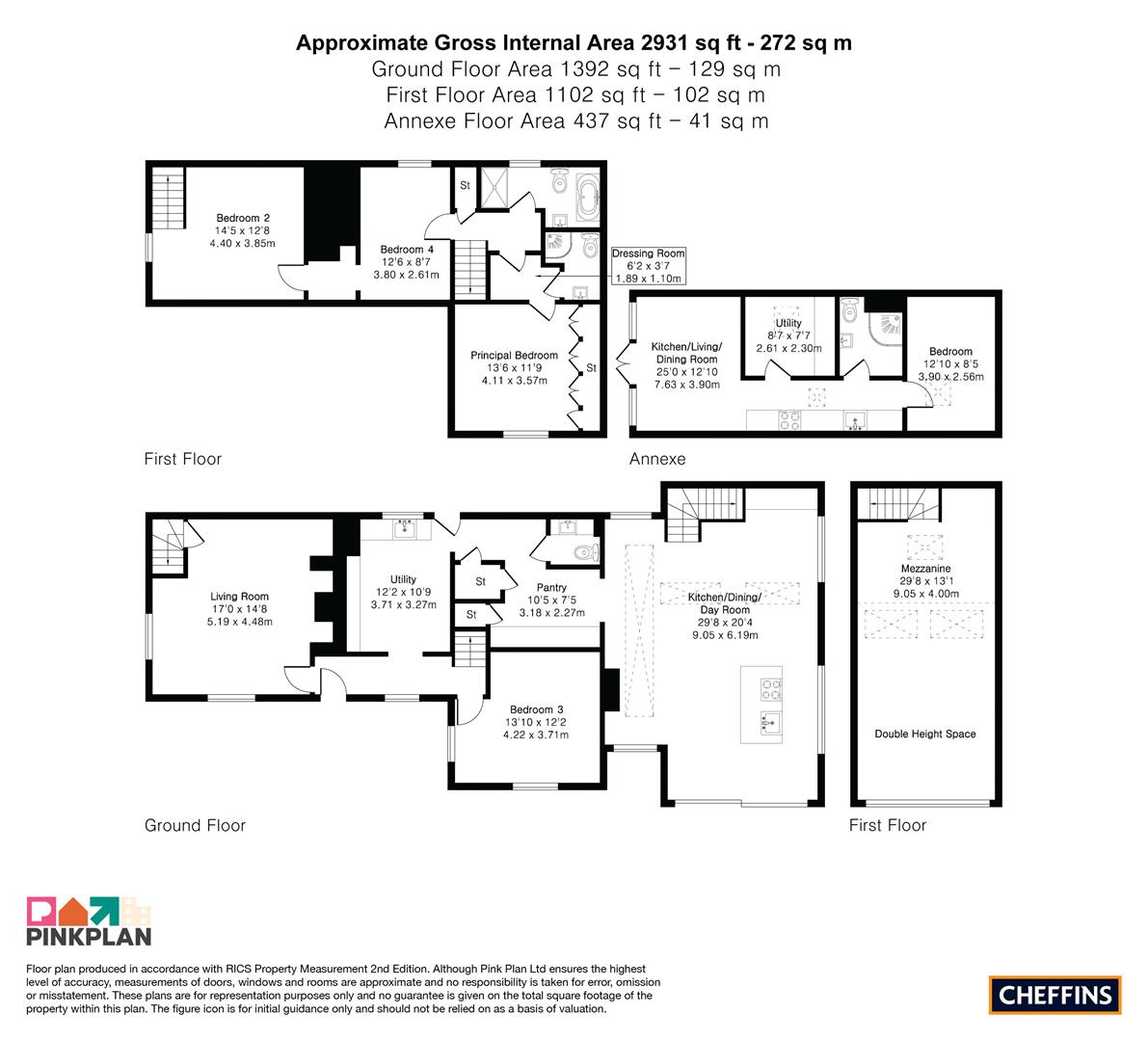 17, Wimpole Road, Great Eversden floorplan