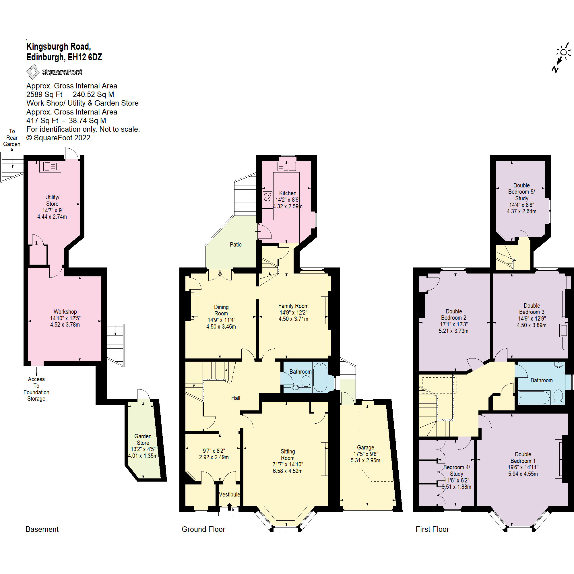 Kingsburgh Road, Edinburgh EH12, 5 bedroom end terrace house for sale 61723470 PrimeLocation