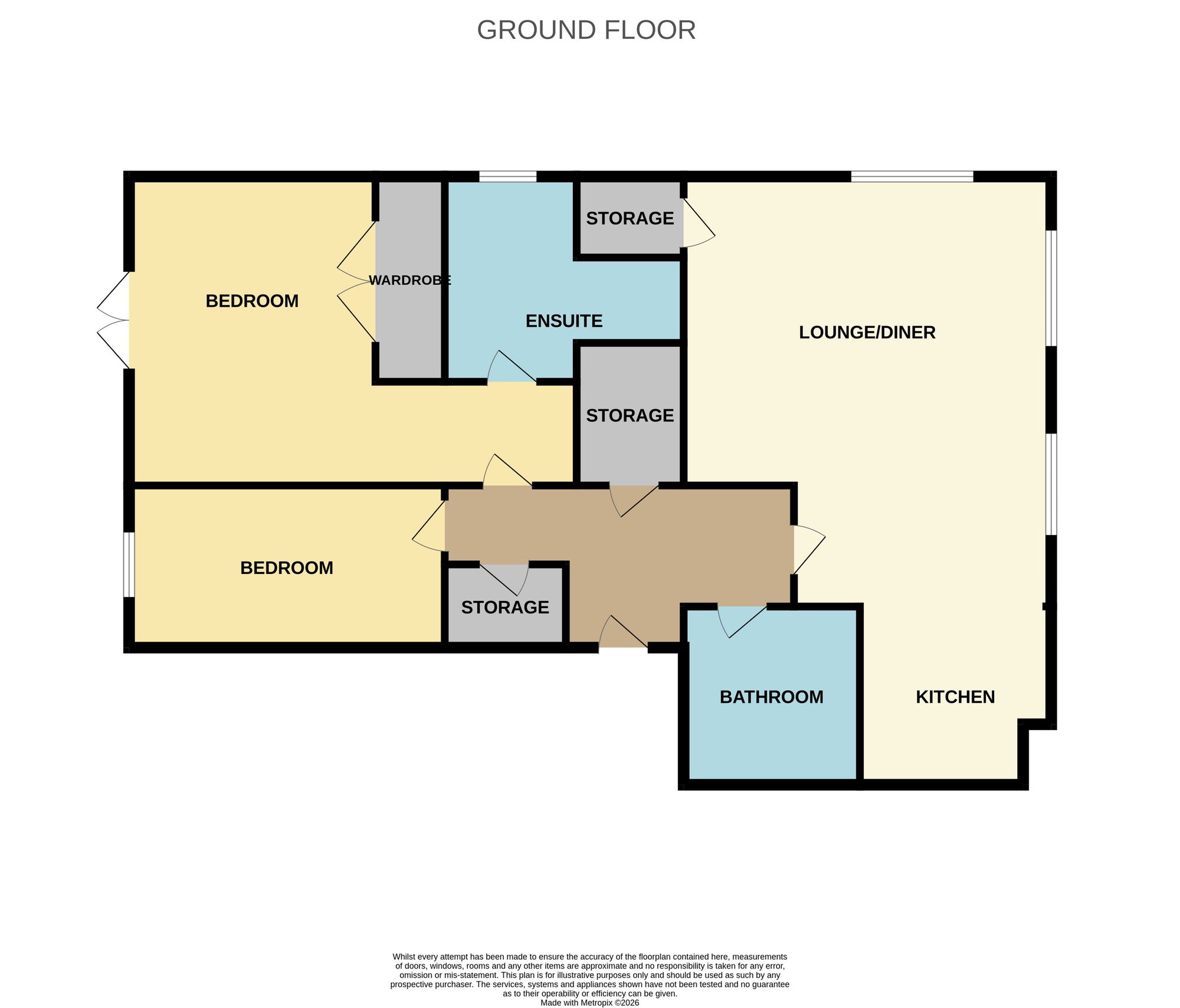 1e Kennedy Court, Stirling floorplan