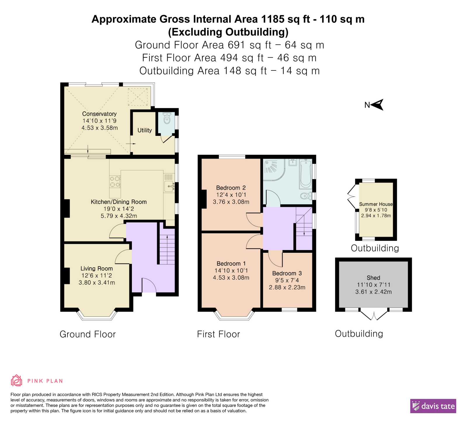 69, The Avenue, Oxford floorplan
