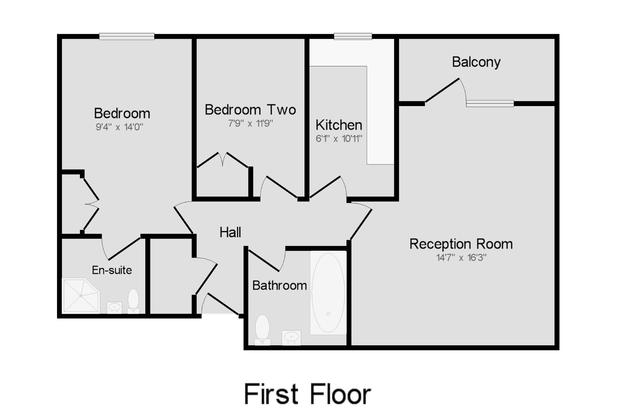 2 Bedrooms Flat for sale in Tavistock Road, Croydon CR0