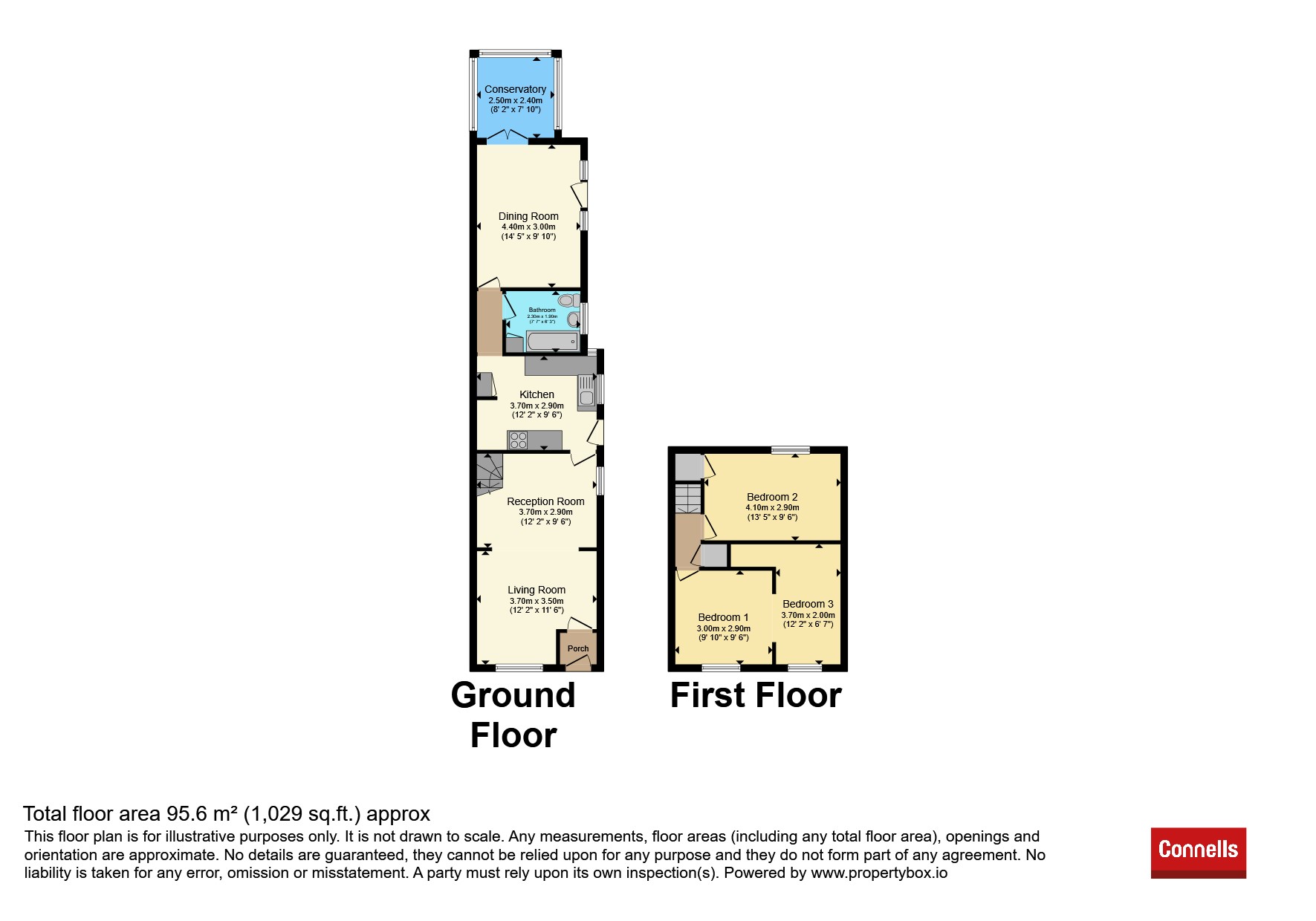 34, Cravells Road, Harpenden floorplan