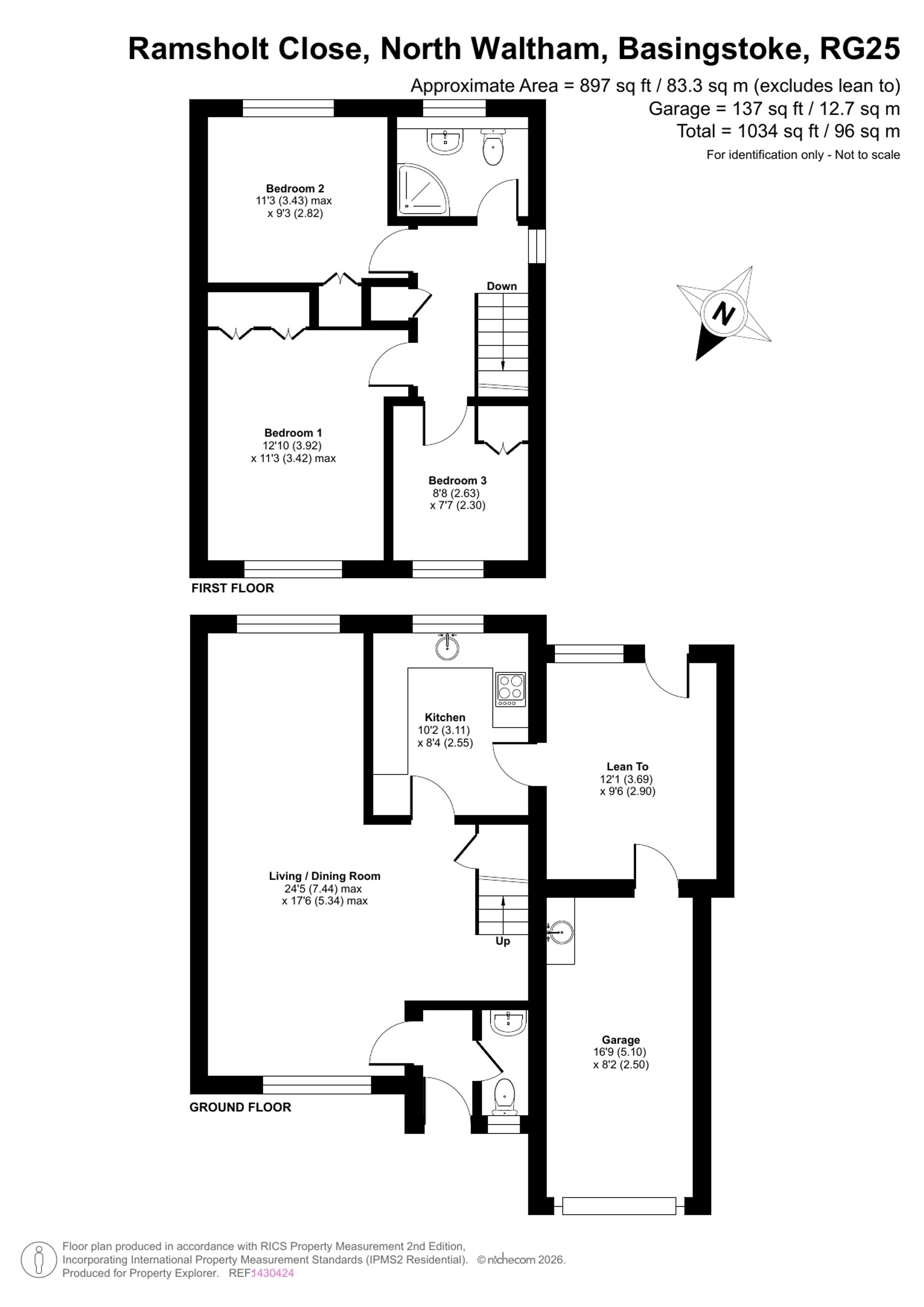 7 Ramsholt Close, Basingstoke floorplan