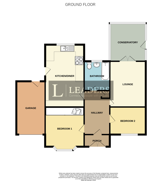 26, Woodside Avenue, Nottinghamshire floorplan