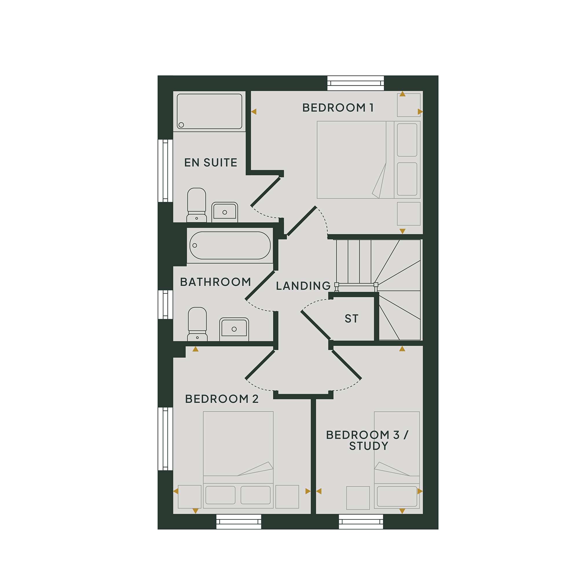 113, Treledan Way, Saltash floorplan