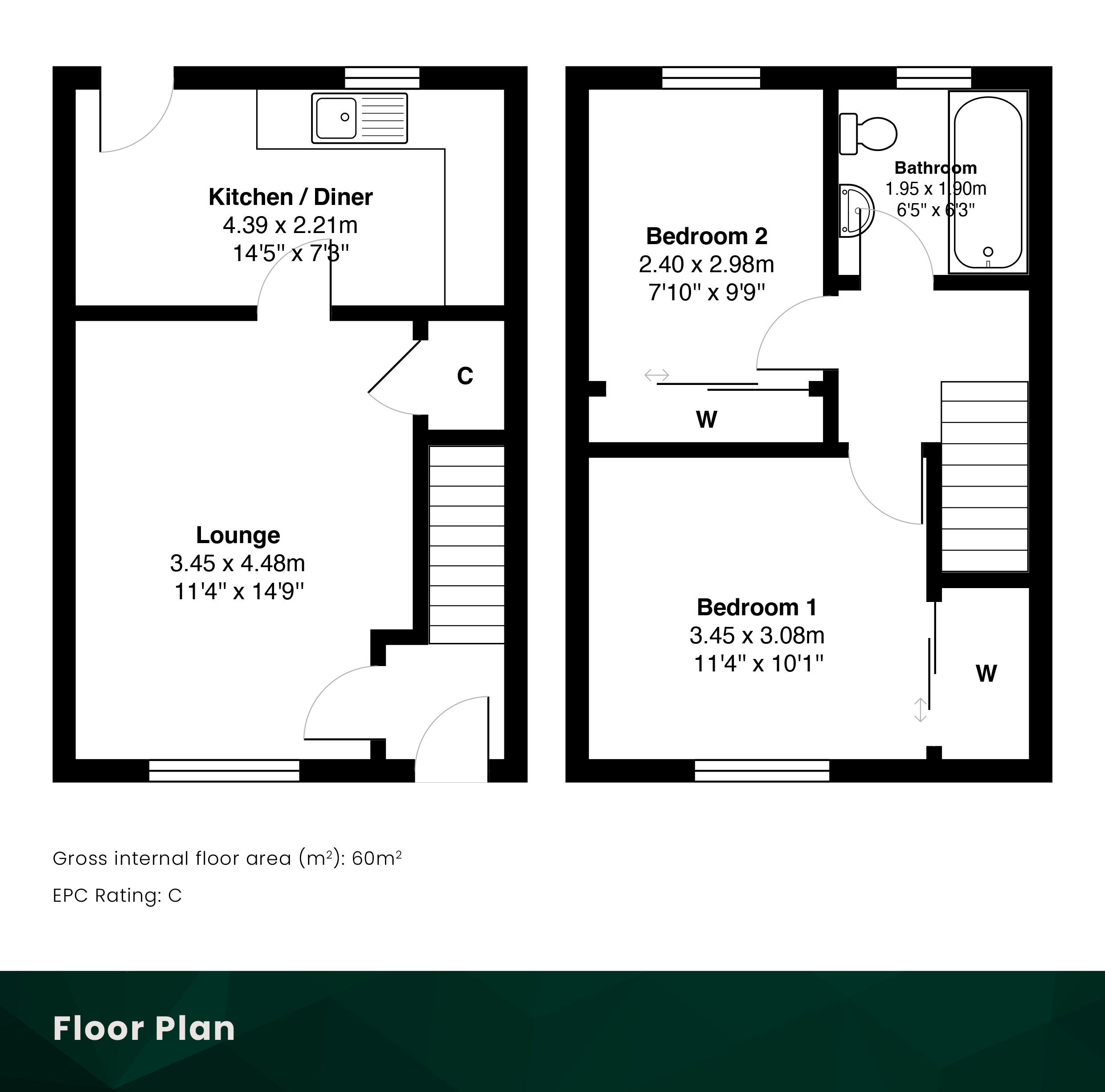 West Baldridge Road, Dunfermline floorplan