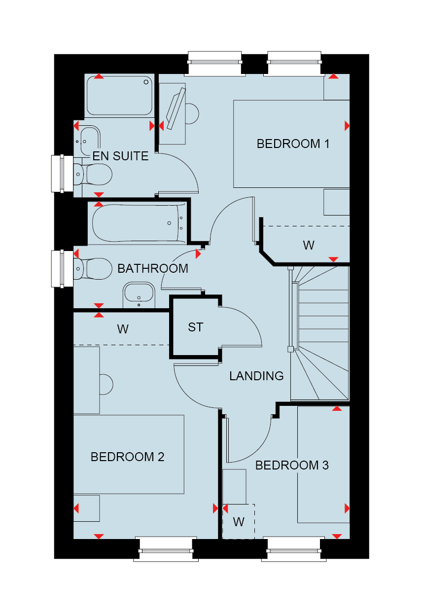 Trenchard Circle, Upper Heyford floorplan
