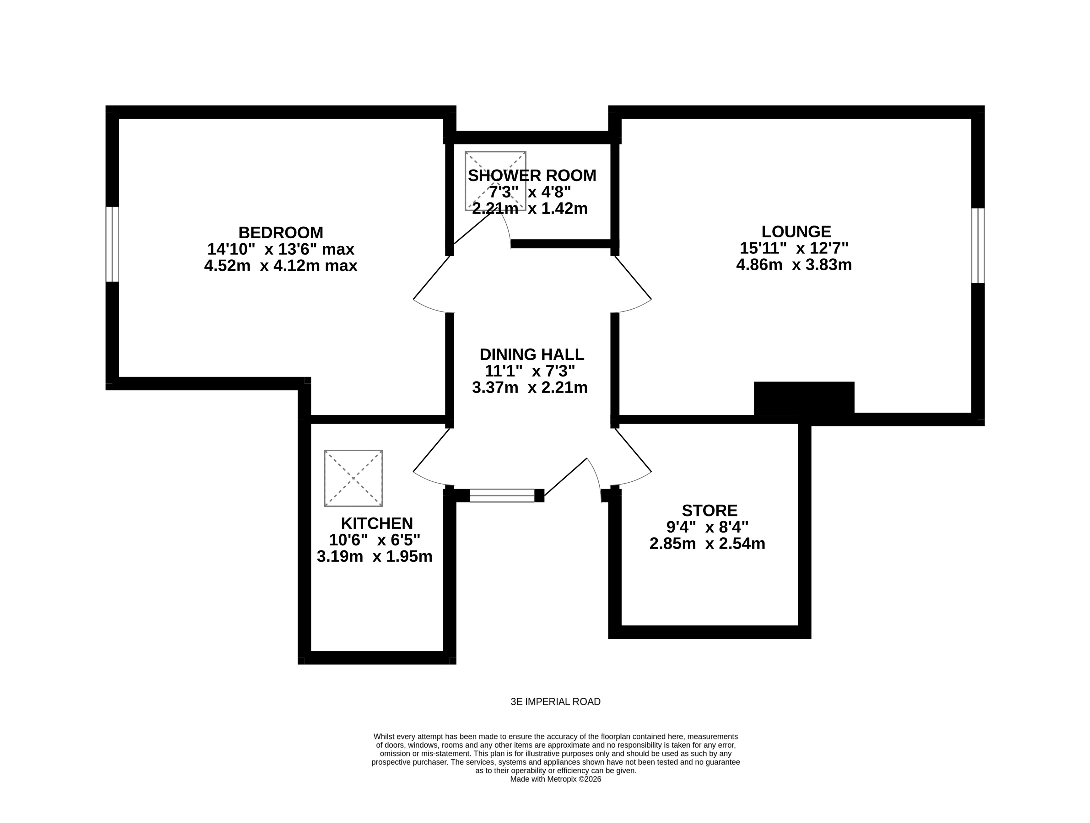 3, Imperial Road, Huddersfield floorplan