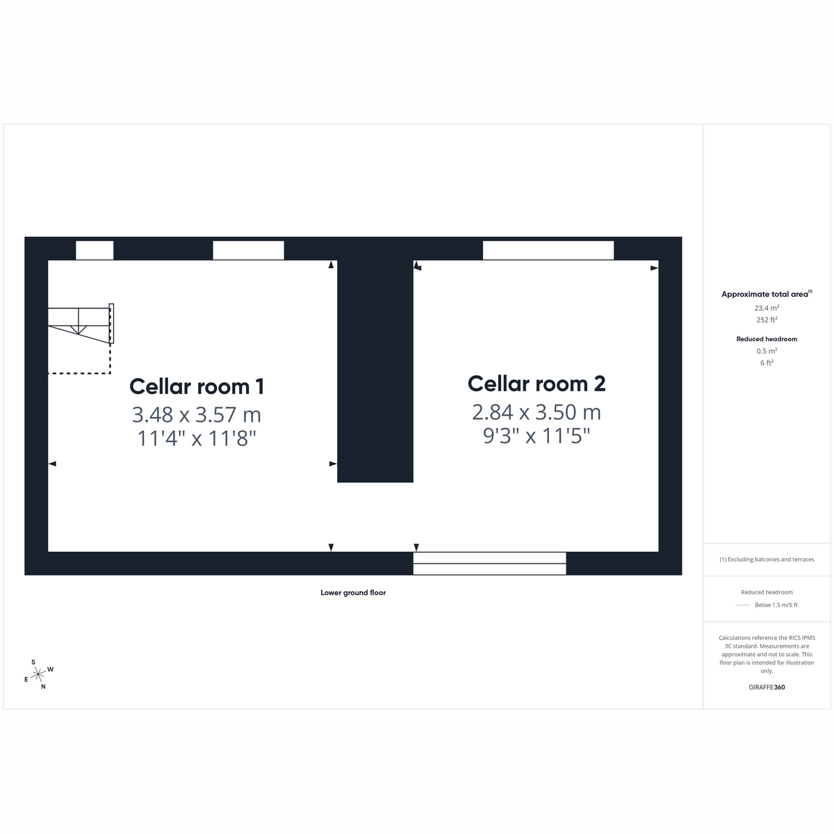 Cobblers Cottage, The Globe, Burton in Kendal floorplan
