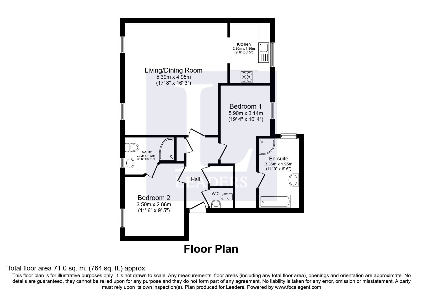 2 Bedrooms Flat for sale in Berwick Lodge, Fitzroy Place, Reigate RH2