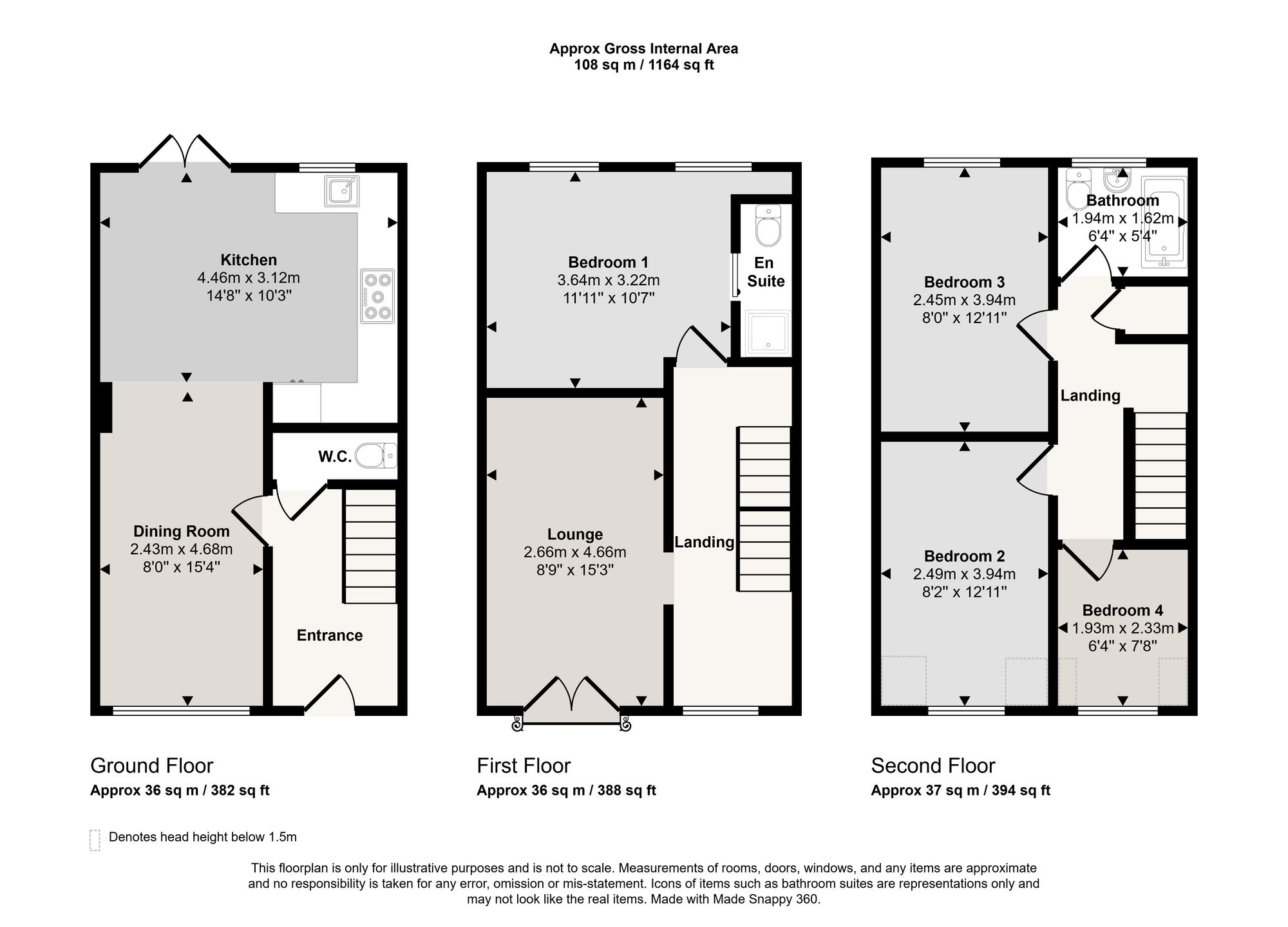 19 Ferrymasters Way, Manchester floorplan