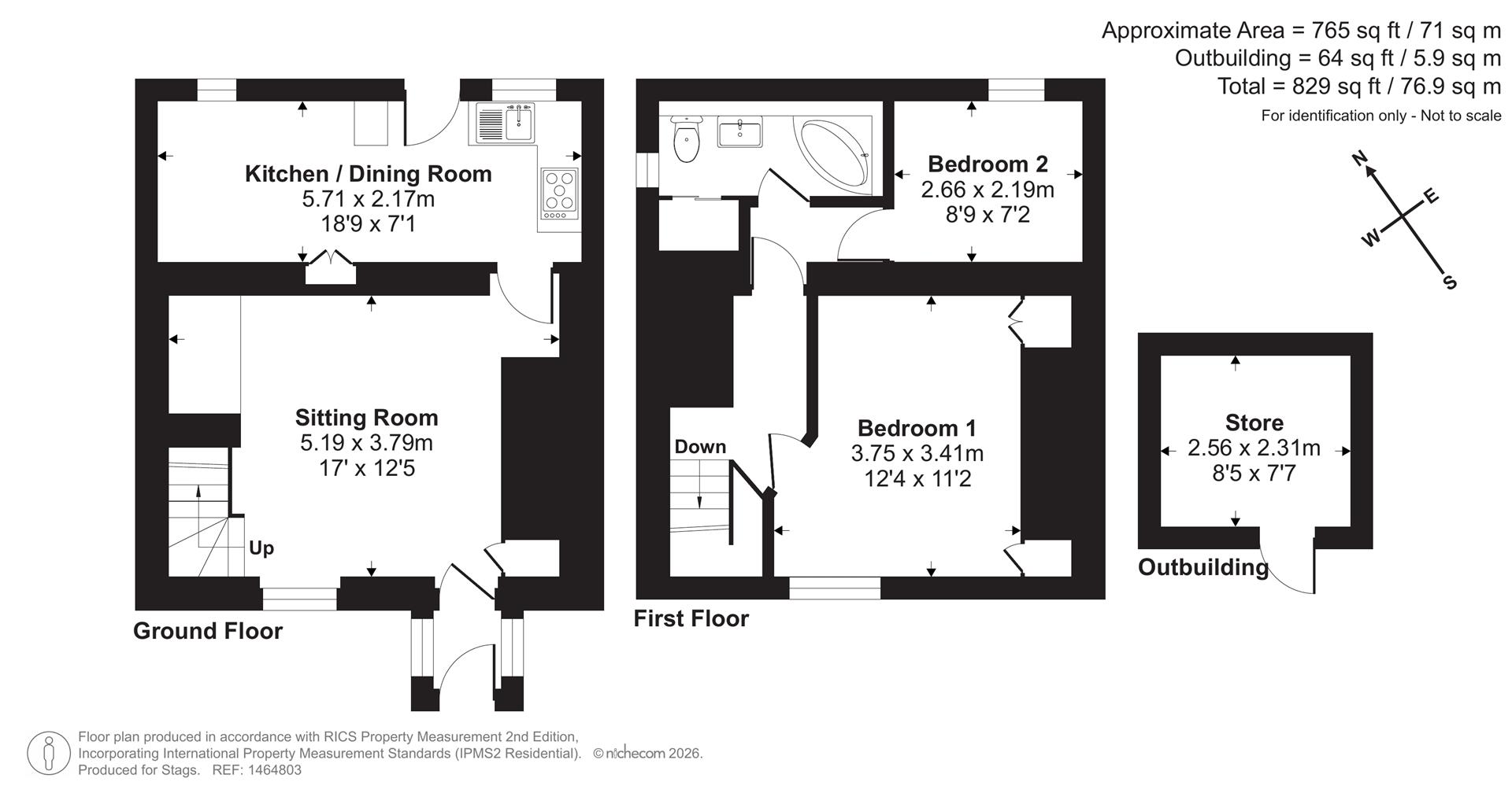 4 Station Road, Station Road, Exeter floorplan