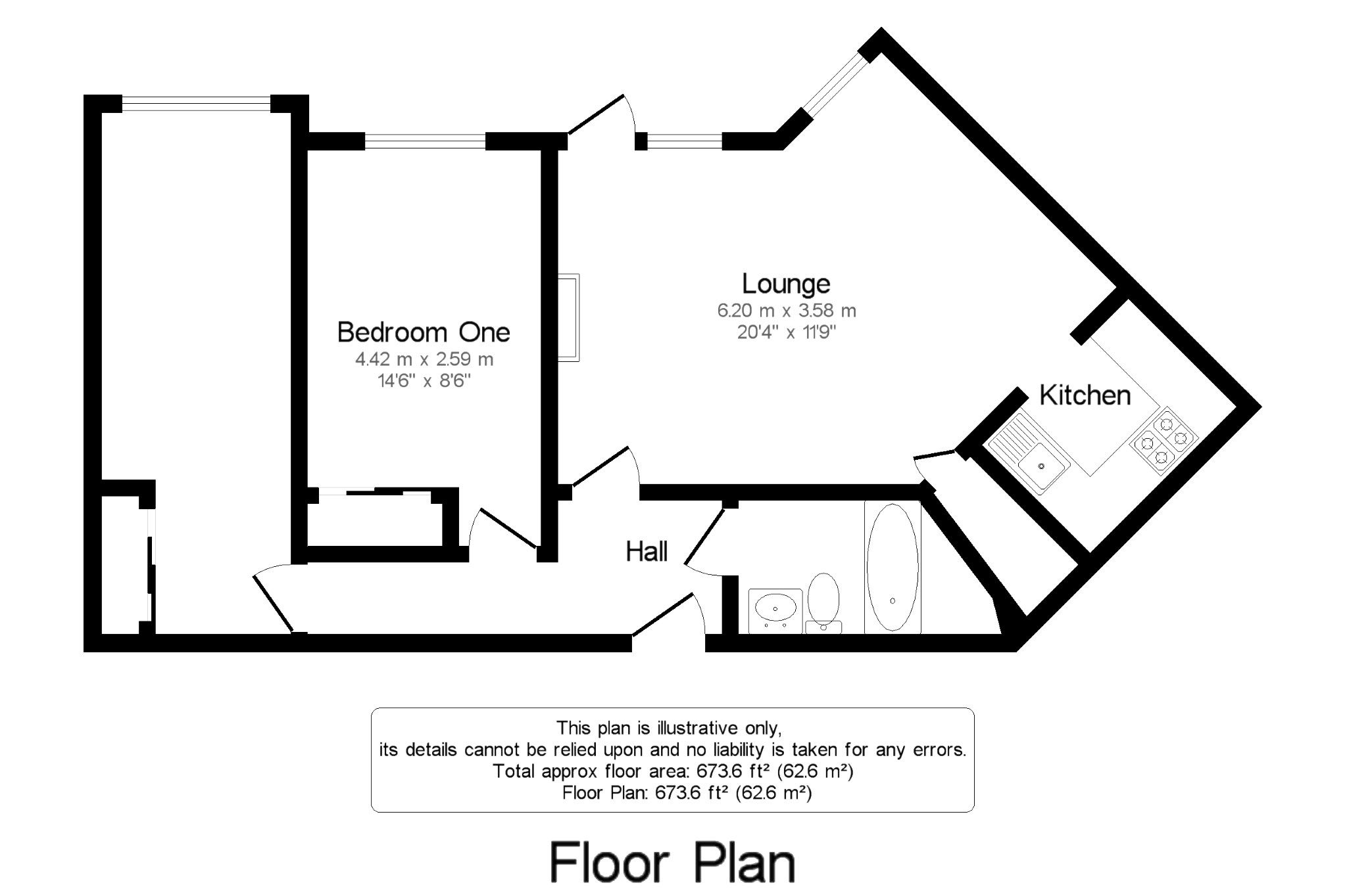 2 Bedrooms Flat for sale in York Road, Guildford, Surrey GU1