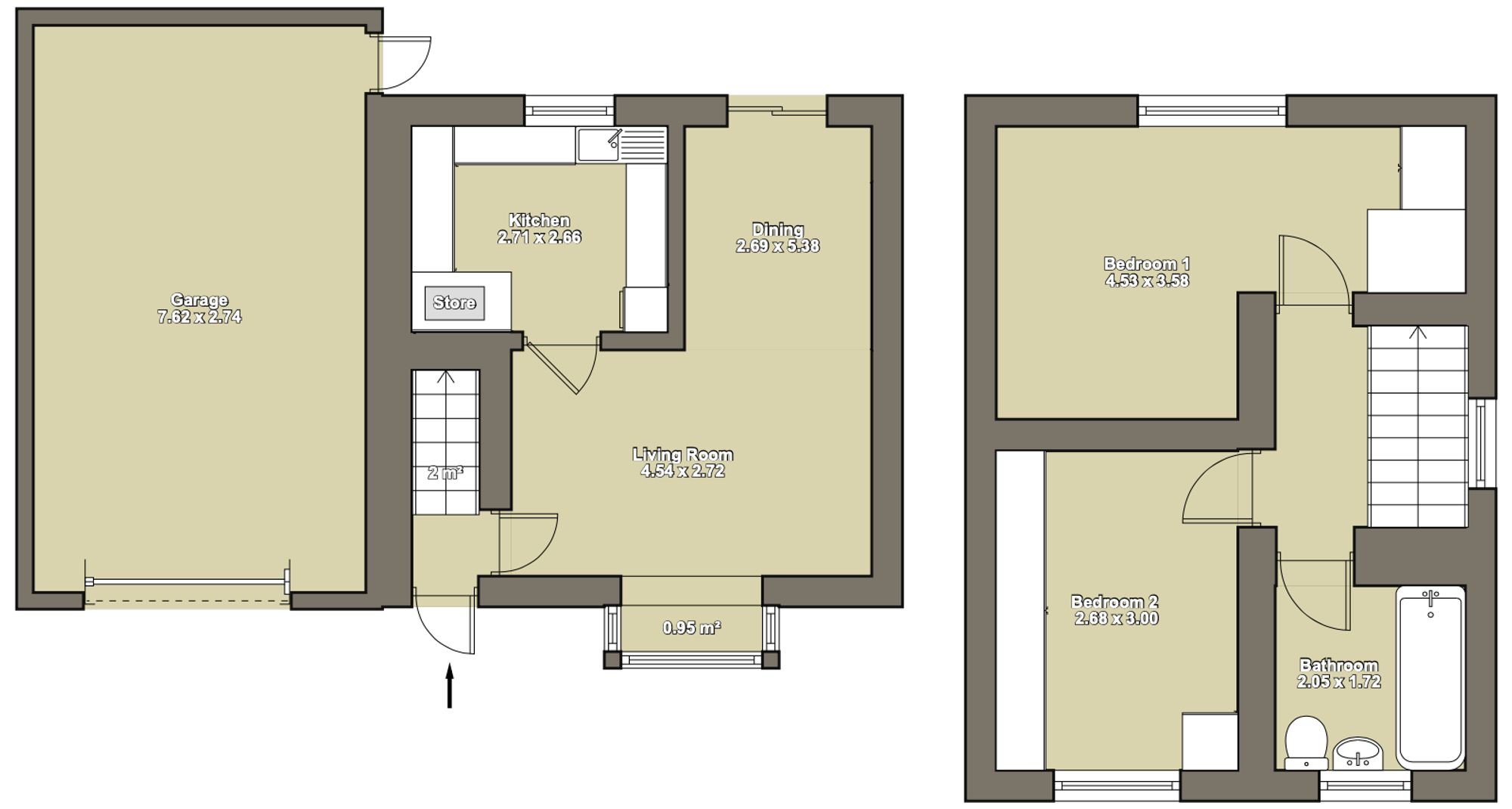 1 Warburton Street, Newark floorplan