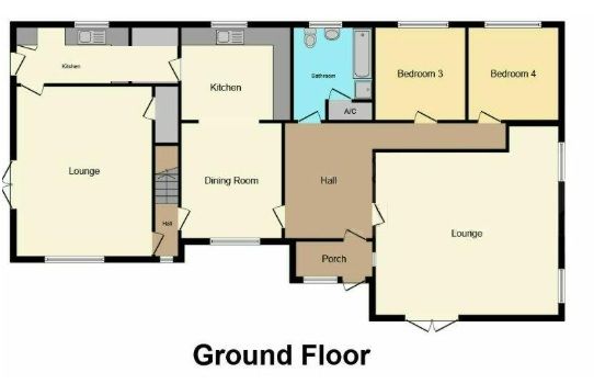 Ashlaw House, Euximoor Drove, Wisbech floorplan
