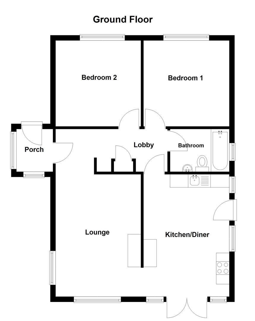 8, Scotchells Close, Shanklin floorplan