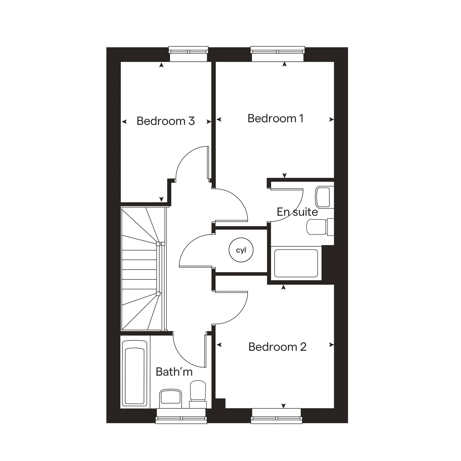 Plot 0342 Bay View,, Bay View Road, Bideford floorplan