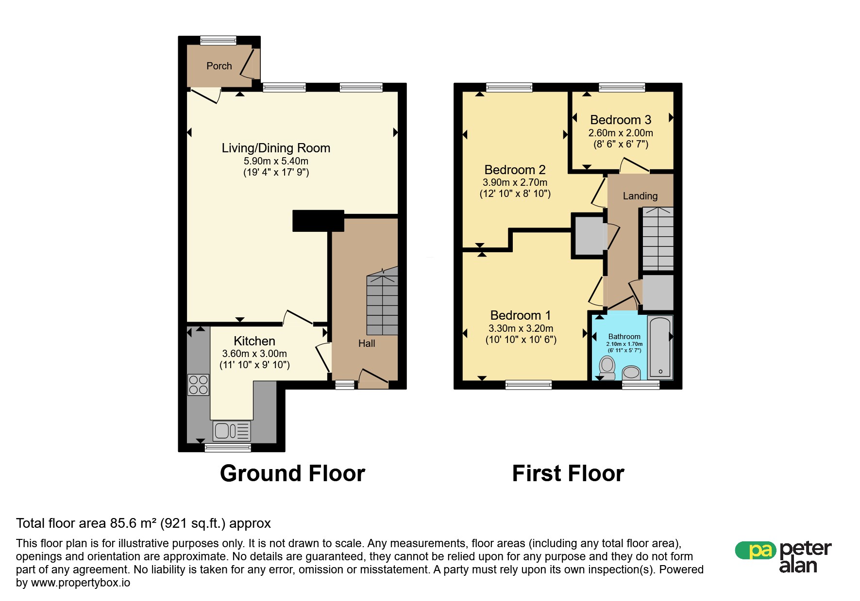 11, Mill Road, Blackwood floorplan