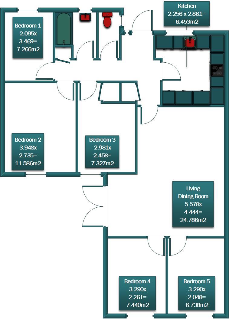 25, Kemsing Gardens, Canterbury floorplan