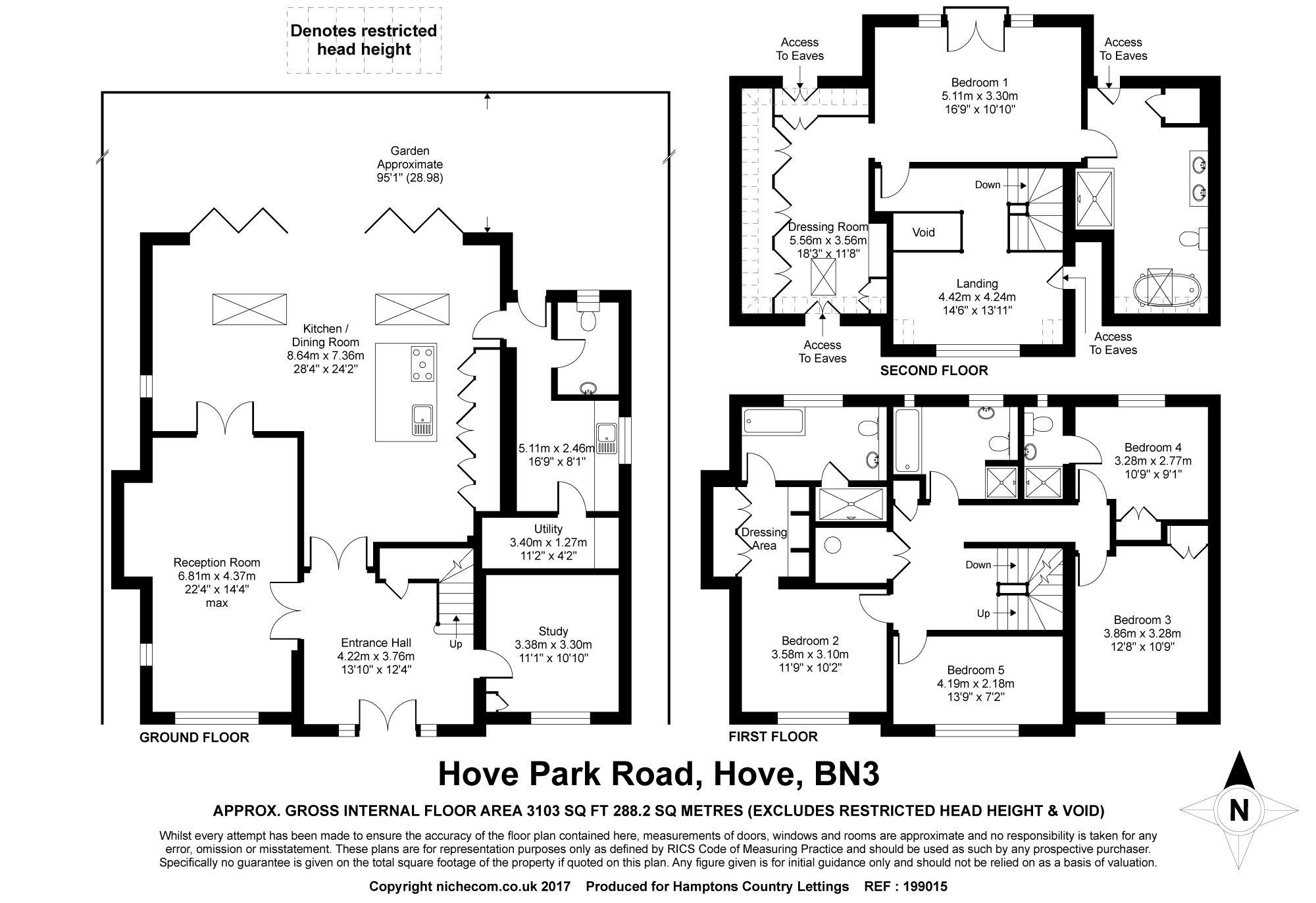 61, Hove Park Road, Hove floorplan