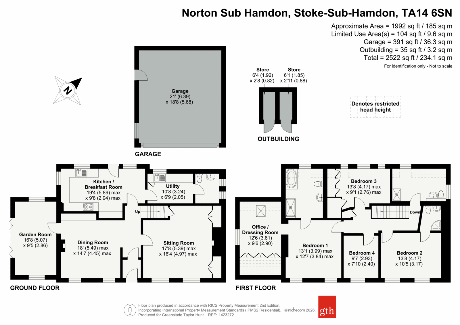 Shepherds Cottage,, Higher Street, Stoke-Sub-Hamdon floorplan