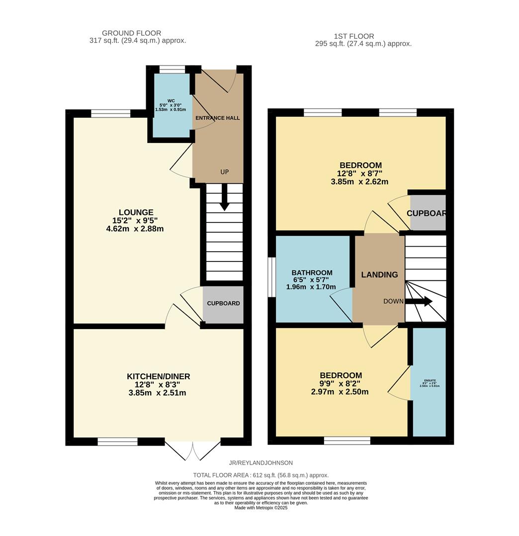 13a, Juniper Road, Old Harlow floorplan