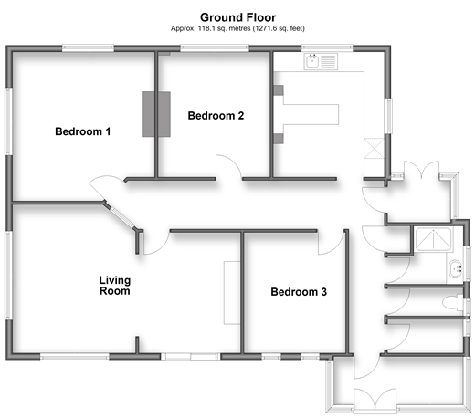 Orchard Rise Shirley, Croydon floorplan