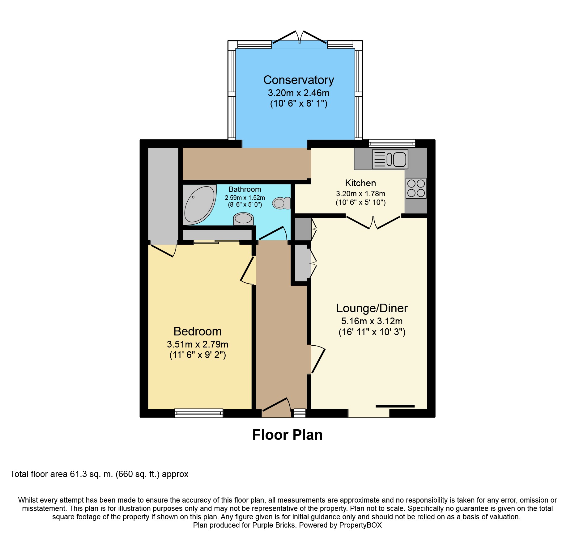1 Bedrooms Terraced bungalow for sale in Harburn Drive, West Calder EH55