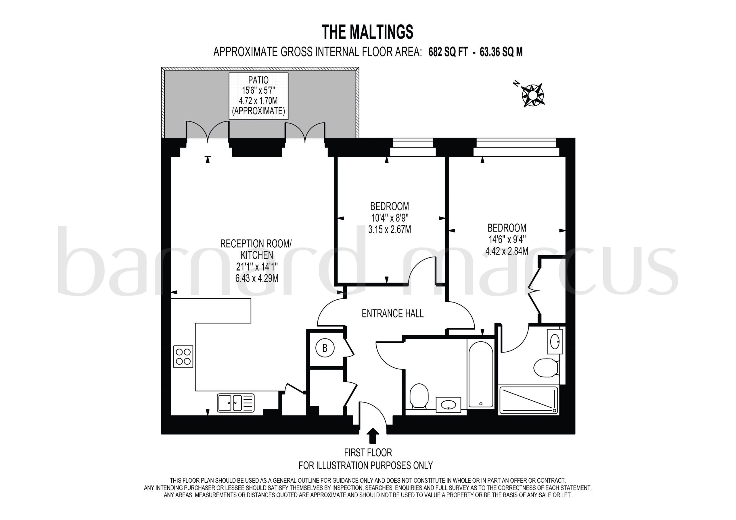 2 Bedrooms Flat for sale in Beaumont Drive, Worcester Park KT4
