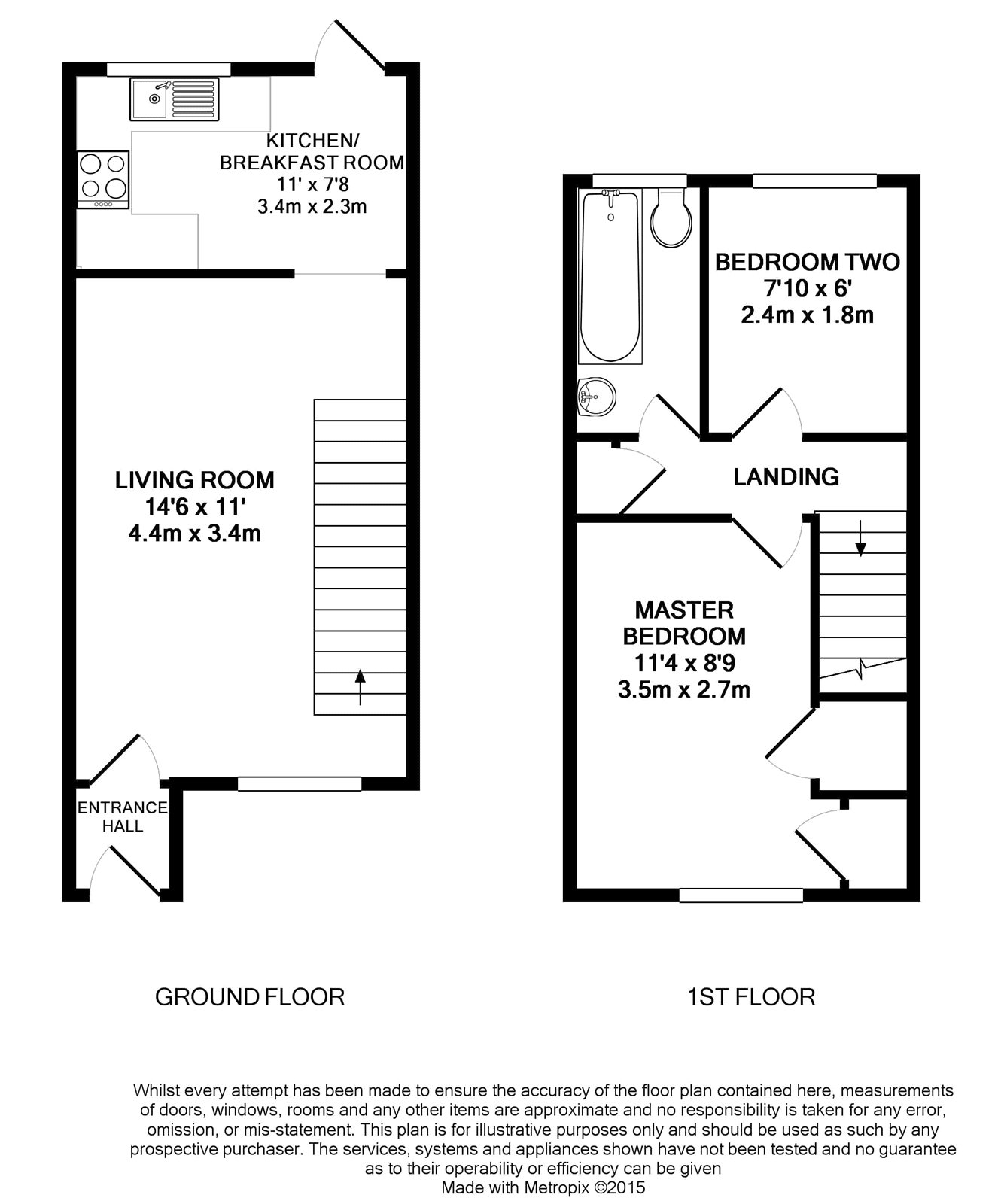 2 Bedrooms Terraced house to rent in Bruton Way, Forest Park, Bracknell, Berkshire RG12