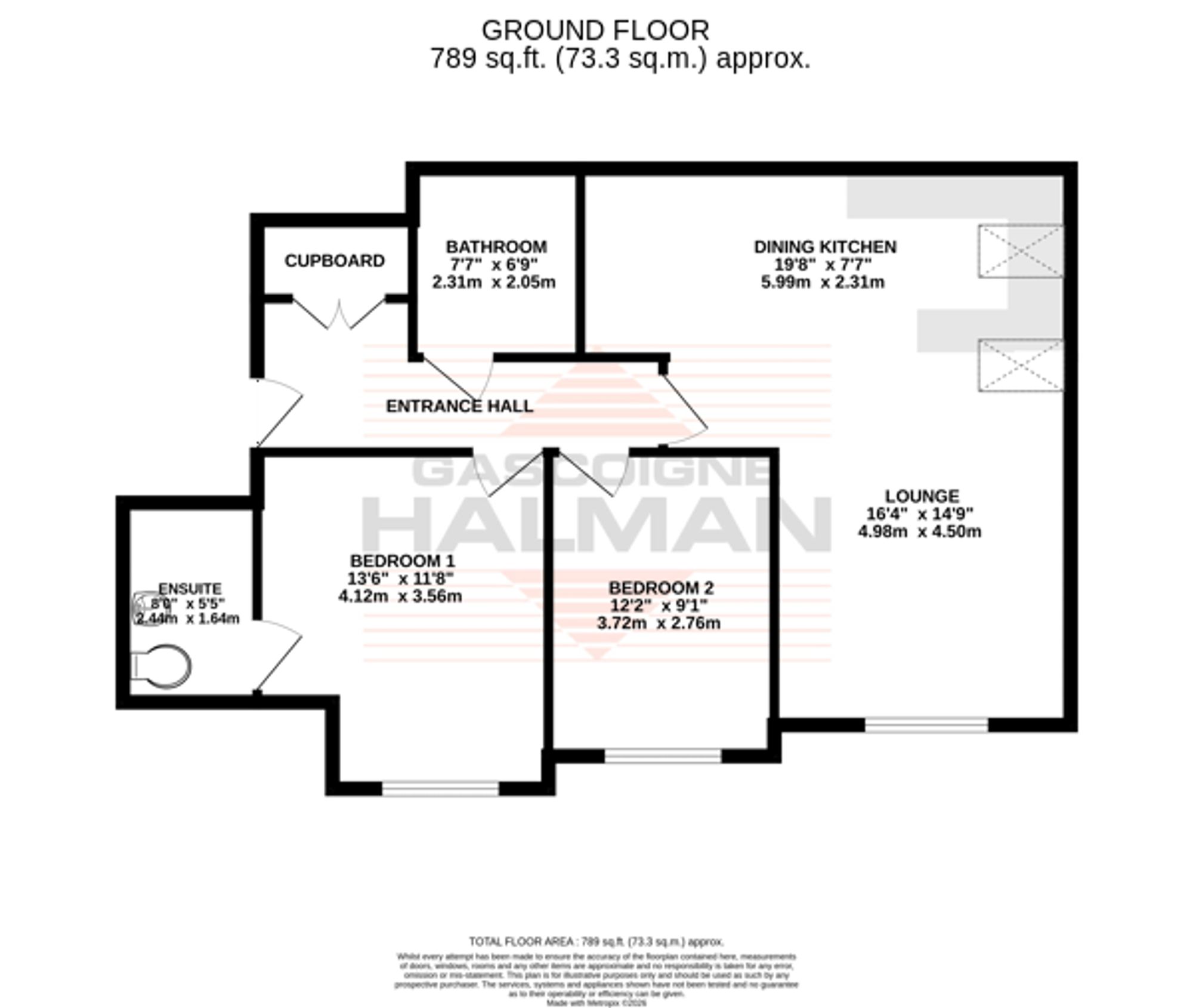 Apt 16, 15 Harboro Road, Sale floorplan
