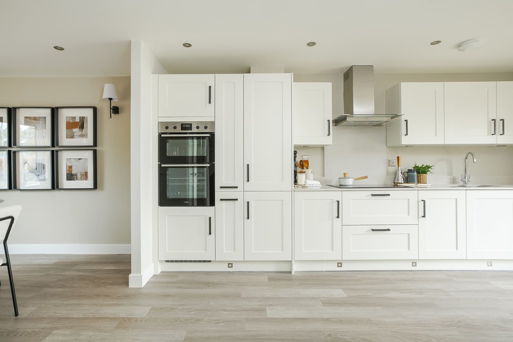 Property 2 of 13. The Modern Kitchen Has Ample Storage And Worktop Space