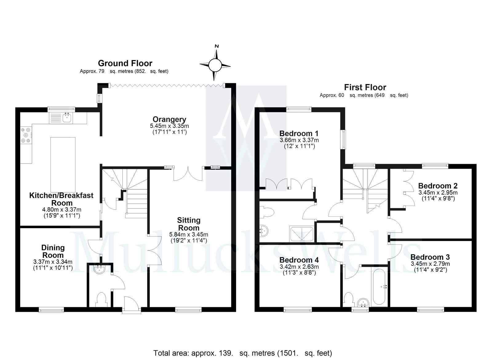 4 Bedrooms Semi-detached house for sale in Peachey Walk, Forest Hall Park, Stansted, Essex CM24