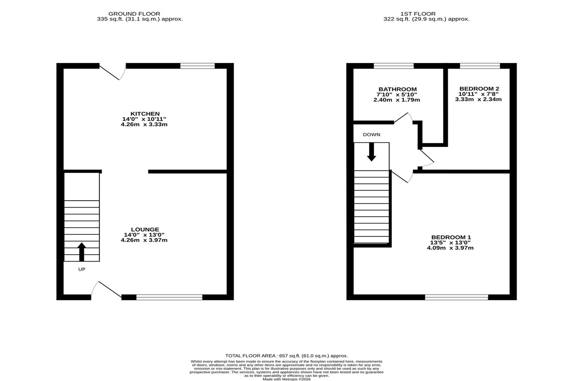 79 London Road South, Stockport floorplan