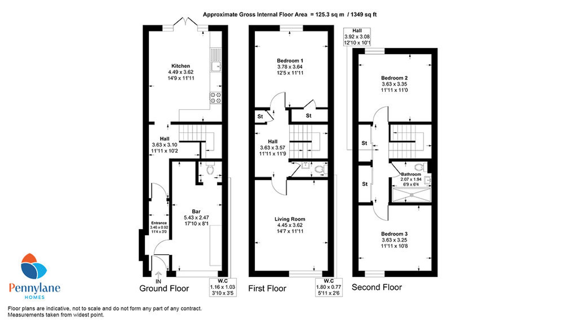 31 Mains Wood, Erskine floorplan