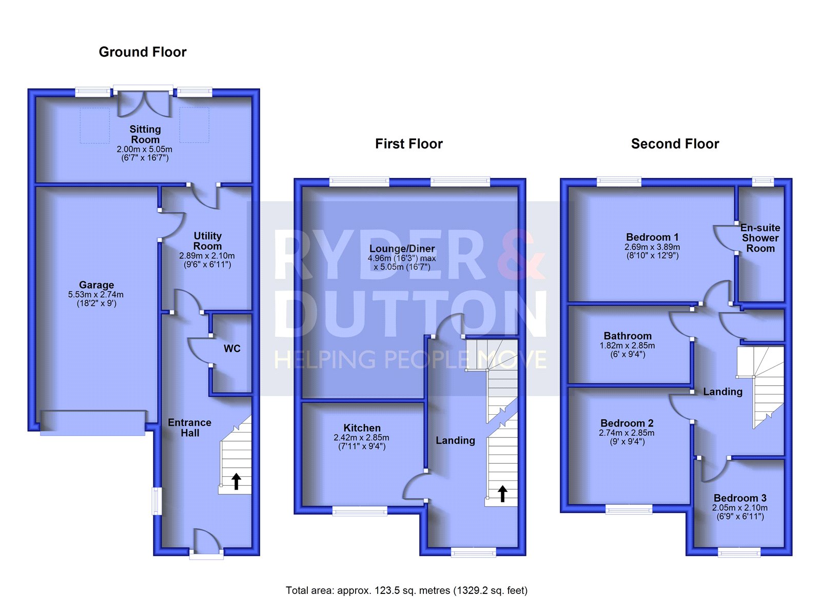 7, Canalside Close, Mossley floorplan